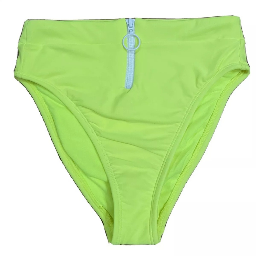 Xhilaration Bikini juniors High Leg & Waist neon S